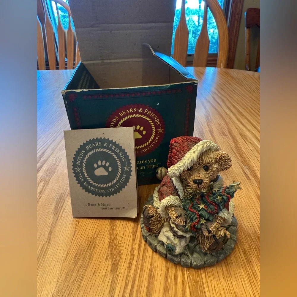Vintage Boyds Bears Holiday Figurine
